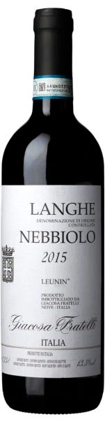 Langhe Nebbiolo Leunin ( Giacosa Fratelli ) 2015