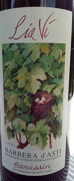 Barbera d`Asti Lia Vi ( Carussin ) 2007