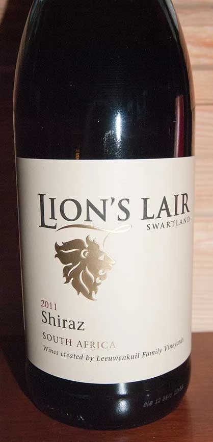 Lion`s Lair Shiraz ( Leeuwenkuil Family Estate ) 2011