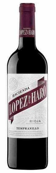 Hacienda López de Haro Tempranillo ( Bodega Classica ) 2015