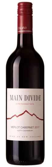 Main Divide Merlot Cabernet ( Donaldson Family ) 2017