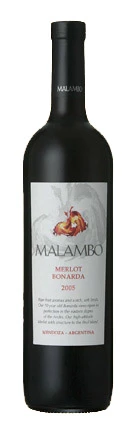 Malambo Merlot Bonarda ( Bodegas Esmeralda ) 2004