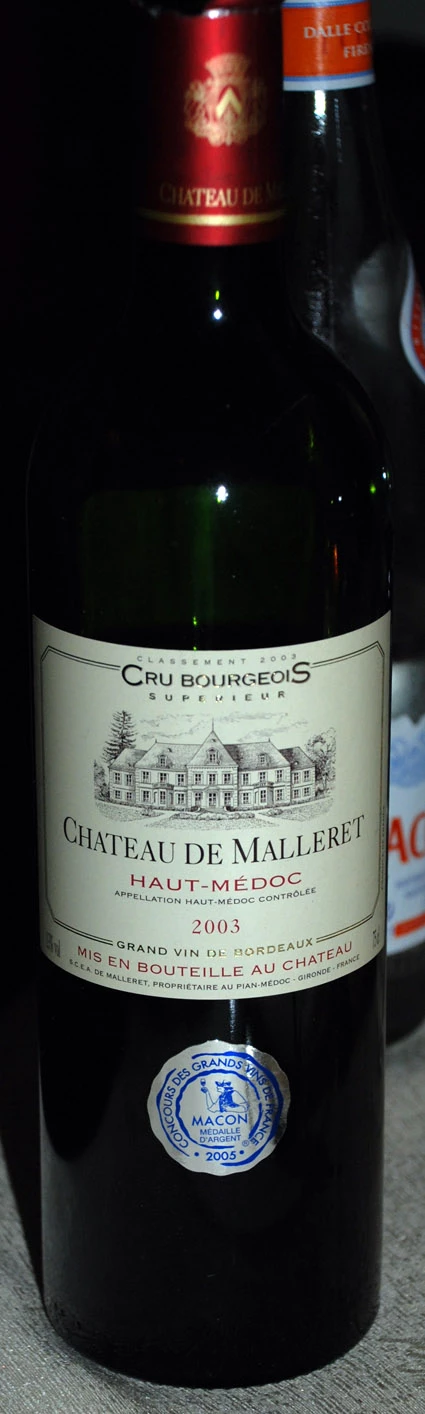 Château De Malleret ( Château De Malleret ) 2003