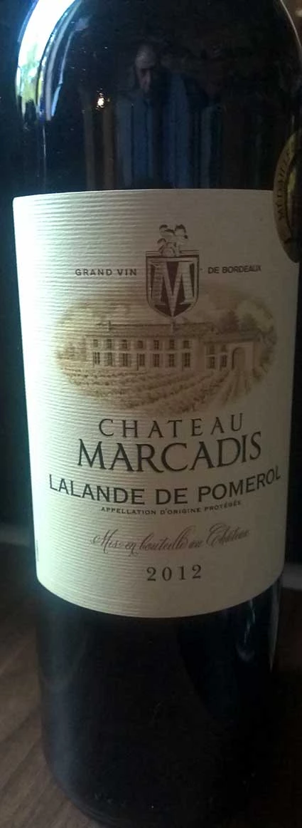 Château Marcadis Lalande de Pomerol ( Crus et Domaines de France ) 2012
