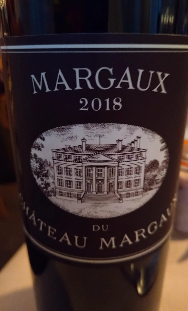 Château du Margaux ( Château Margaux ) 2018