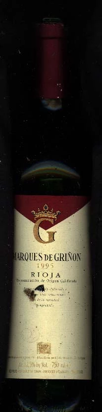 Tempranillo ( Marqués de Grinon ) 1996