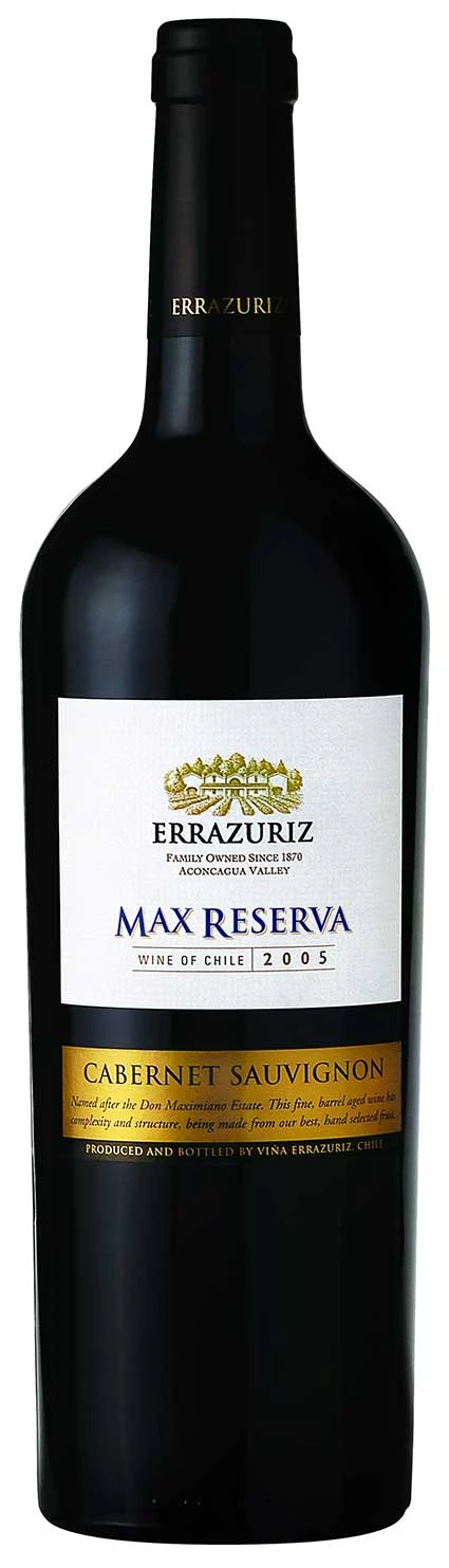Max Reserva  Cabernet Sauvignon ( Errazuriz winery ) 2005