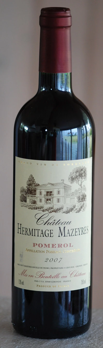 Château Hermitage Mazeyres ( Château Hermitage Mazeyres ) 2007