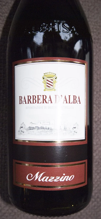 Barbera D`Alba Mazzino ( Azienda Agricola Marianot ) 2007