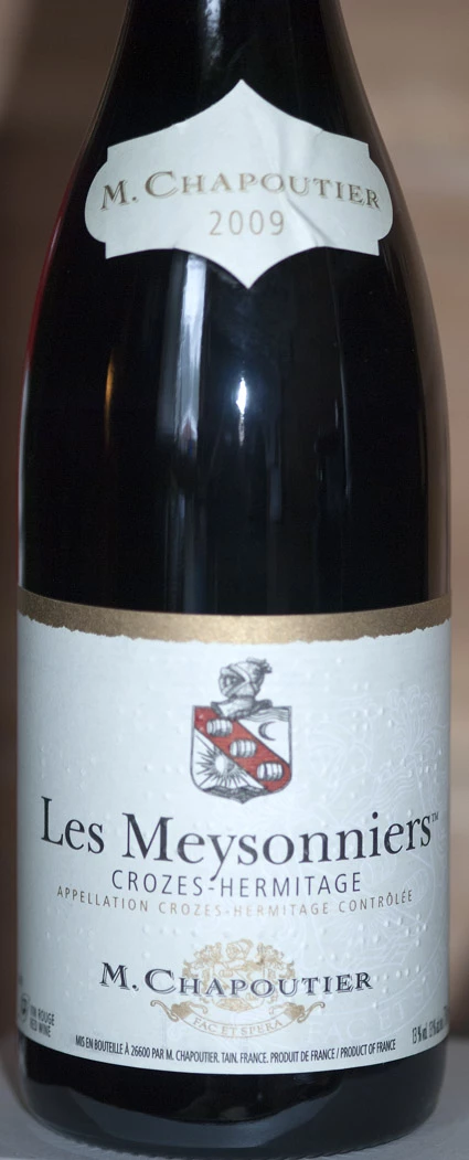 les Meysonniers Crozes Hermitage ( M.Chapoutier ) 2001