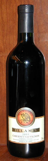Cabernet Sauvignon ( Millaman ) 2003