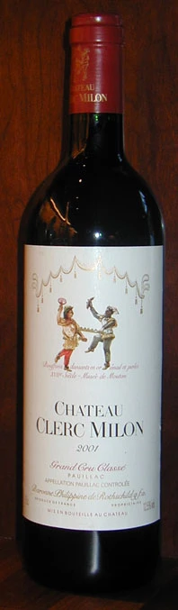 Château Le Clerc Milon ( Château Le Clerc Milon ) 2001