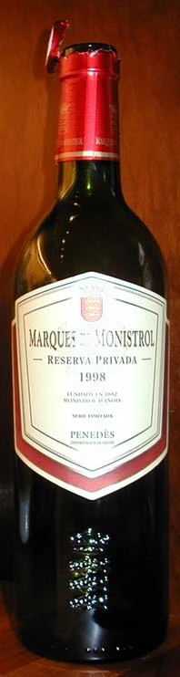 Privada Reserva ( Marqués de Monistrol ) 1990