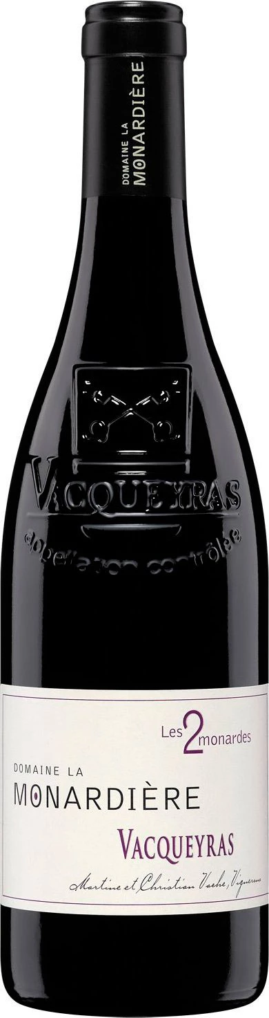 Vacqueyras Les 2 monardes ( Domaine la Monardière ) 2012