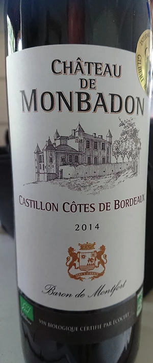 Château de Monbadon ( Baron de Montfort ) 2014