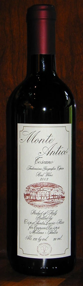 Monte Antico ( Empson ) 2003