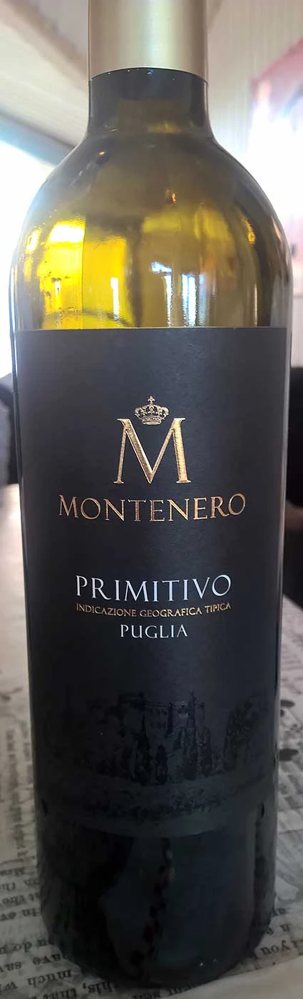 Puglia Primitivo ( Montenero ) 2012