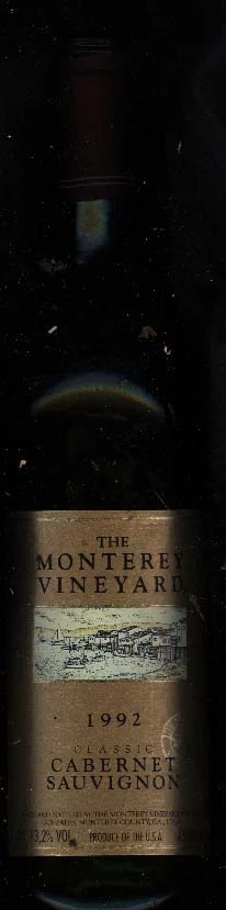 Cabernet Sauvignon ( Monterey Vineyard ) 1992