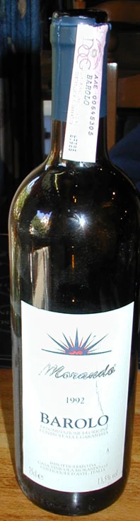 Barolo ( Casa Vinicola Morando ) 1992