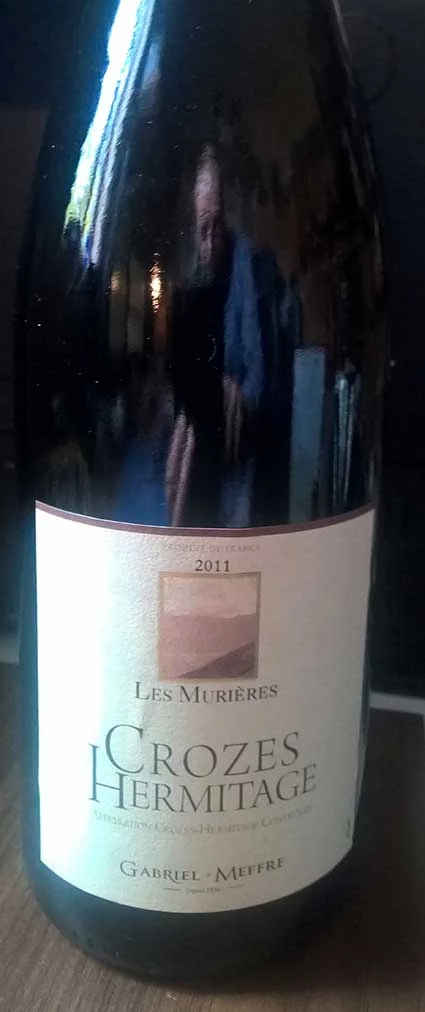 Crozes Hermitage Les Murieres ( Gabriel Meffre ) 2011
