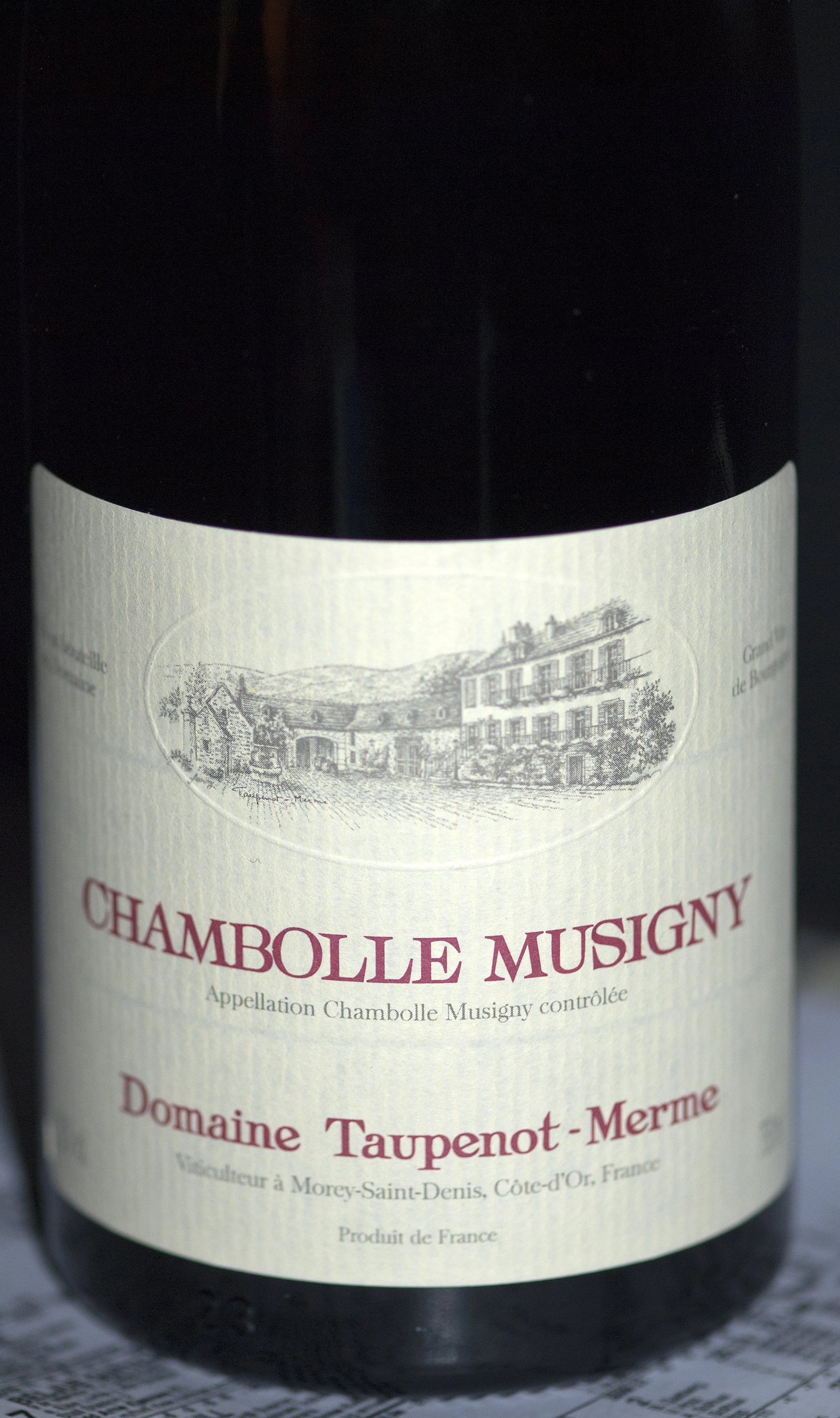 Chambolle Musigny ( Taupenot-Merme ) 2008
