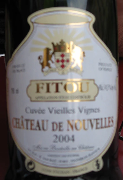 Cuvée Vieilles Vignes ( Château de Nouvelles ) 2004