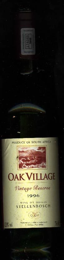 Oak Village reserva ( Vinfruco ) 1996