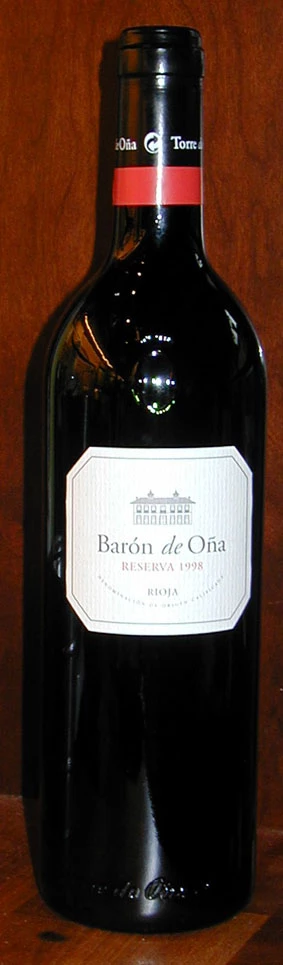 Baron de Oña Reserva ( Baron de Oña ) 1998
