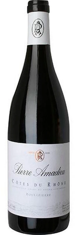 Côtes du Rhône Roulepierre ( Pierre Amadieu ) 2015