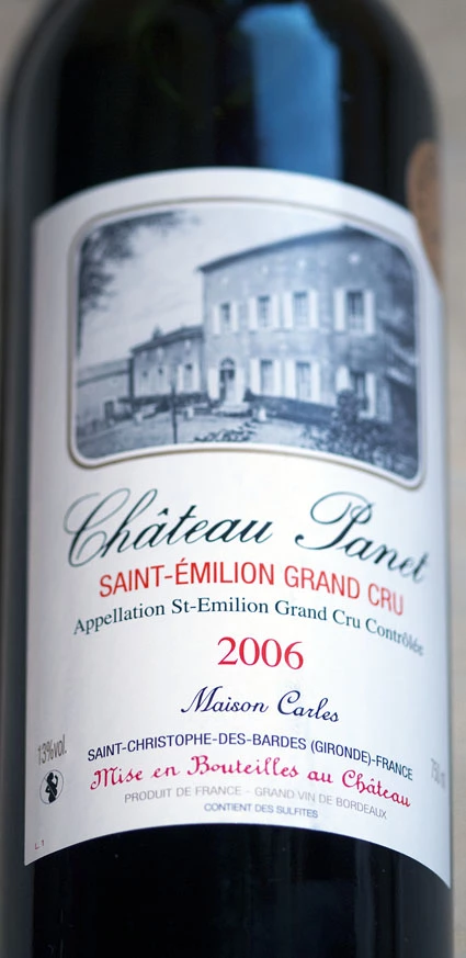 Chateau Panet ( Vignobles Carles ) 2002