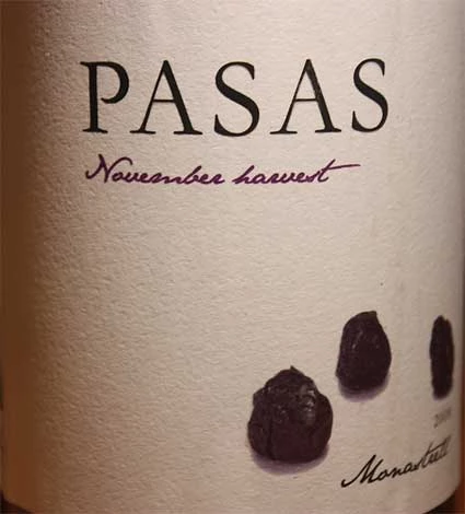 Pasas November Harvest Monastrell ( Hammeken Cellars ) 2012