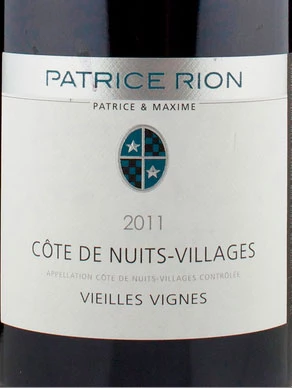 Côte de Nuits Villages ( Patrice Rion ) 2008
