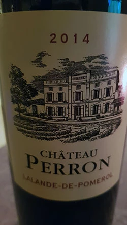 Château Perron - Lalande de Pomerol ( Château Perron ) 2014