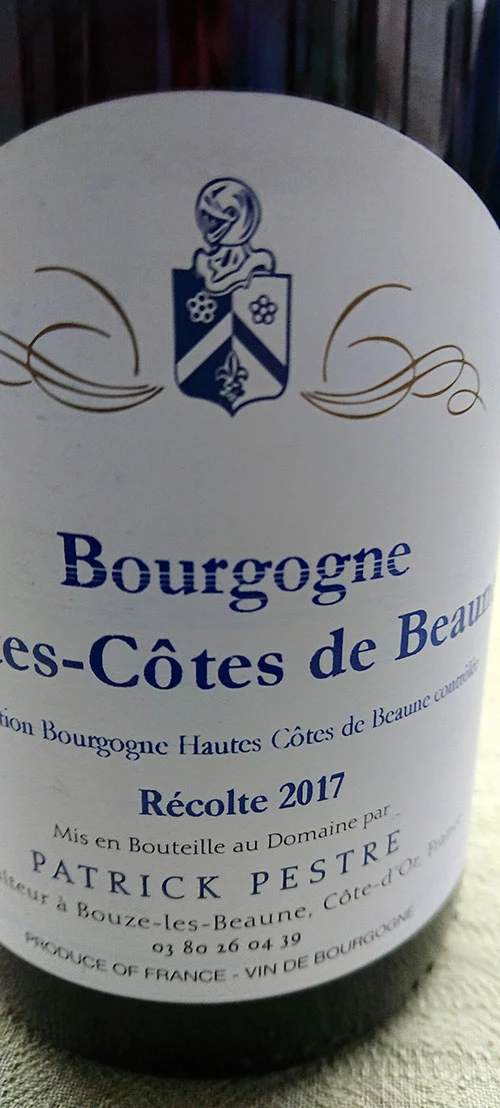 Bourgogne Rouge ( Patrick Pestre ) 2007