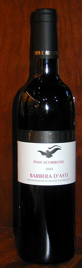 Barbera d`asti Pian Scorrone ( Tenuta Il Falchetto ) 2004