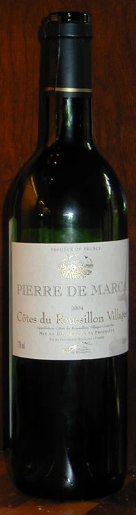 Pierre de Marca ( les Vign. du Rivesaltais ) 2004