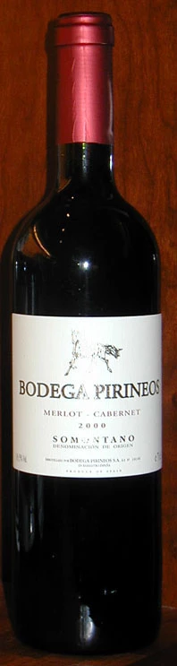 Merlot-Cabernet ( Bodegas Pirineos ) 2000