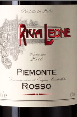 Riva Leone Piemonte Rosso ( Mondo del Vino ) 2016
