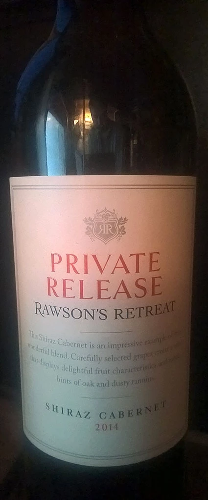 Rawson`s Retreat Private Release Shiraz Cabernet ( Penfolds Wines ) 2014