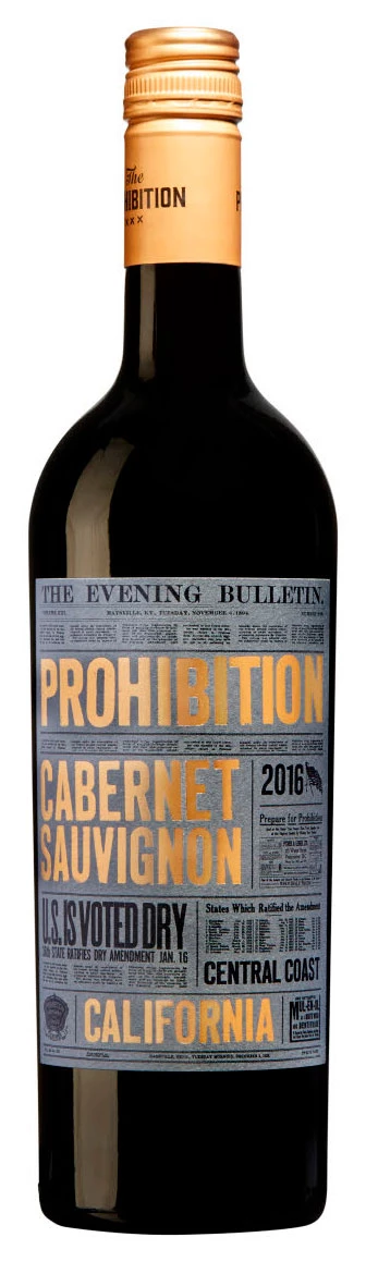 Prohibition Cabernet Sauvignon ( Urban Beverages ) 2016