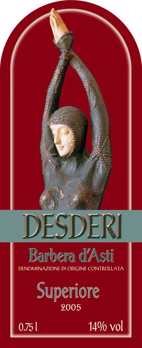Barbera d`Asti Superiore Red ( Cascina Desderi ) 2004