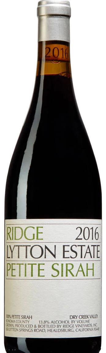 Lytton Estate Petite Sirah ( Ridge Vineyards ) 2013