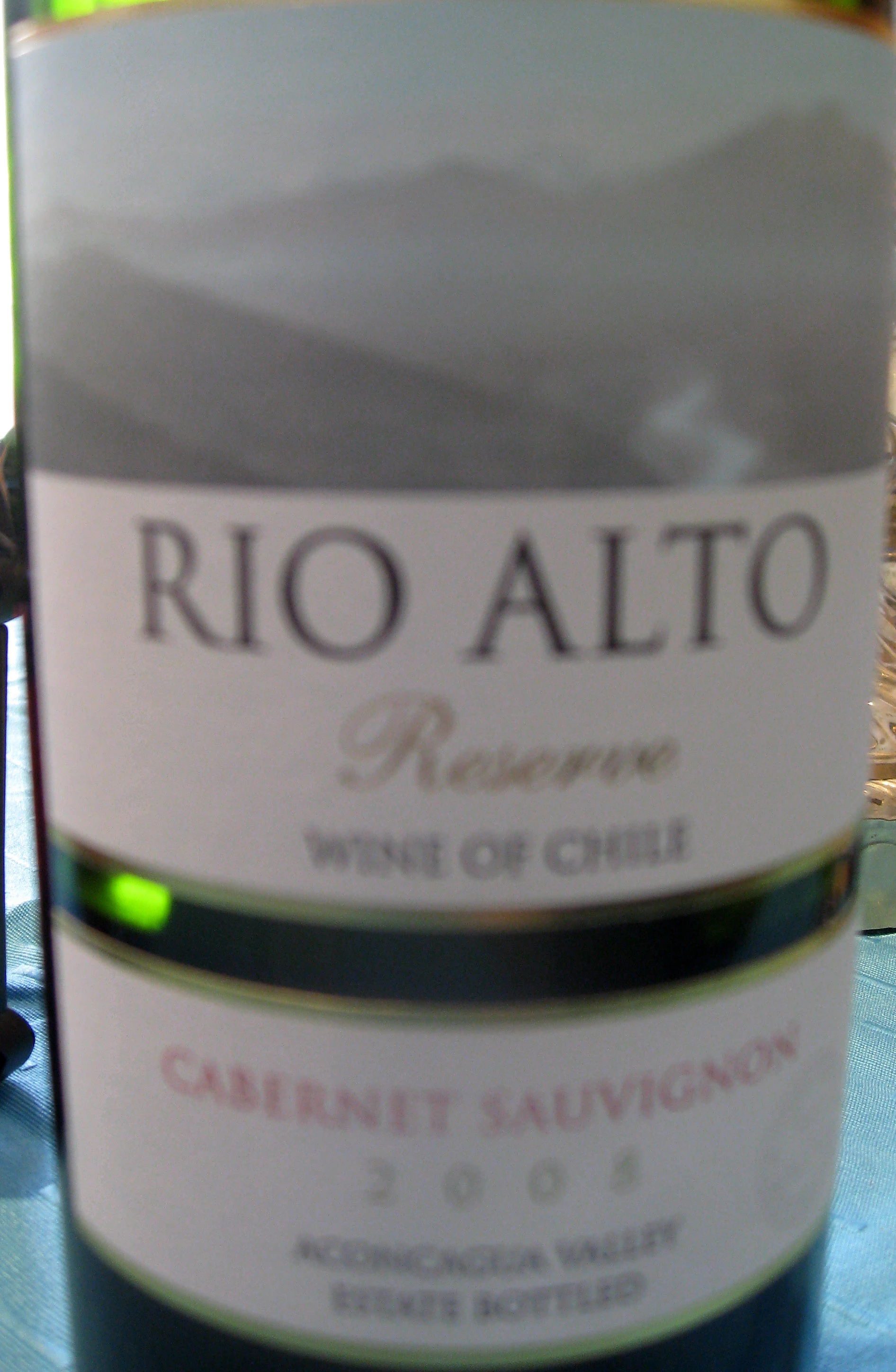 Rio Alto Cabernet Sauvignon Reserva ( San Esteban ) 2008