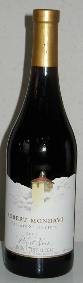 Pinot Noir Private Selection ( Robert Mondavi Winery ) 2001