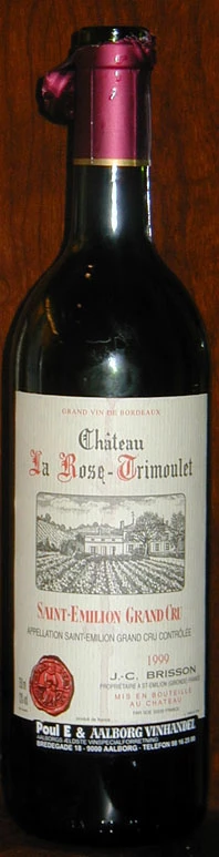 Château La Rose Trimoulet ( Château La Rose Trimoulet ) 1999