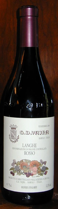 Langhe Rosso ( Vajra ) 2004
