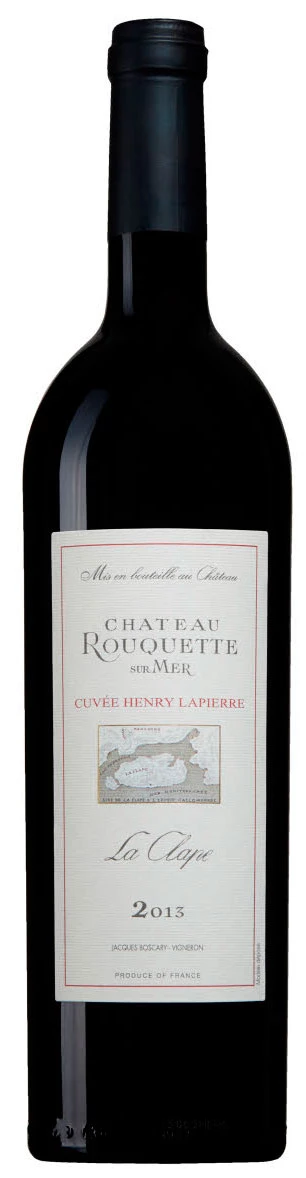Cuvée Henry Lapierre ( Chateau Rouquette ) 2013