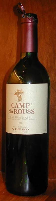Barbera d`Asti Camp du Rouss ( Coppo ) 1999