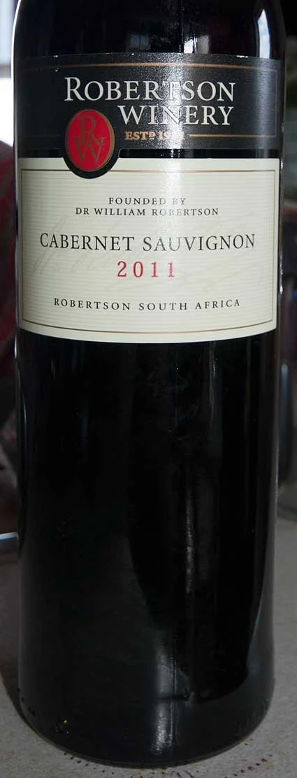 Cabernet Sauvignon ( Robertson Winery ) 2011