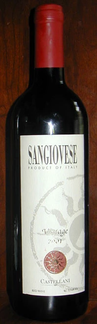 Sangiovese ( Castellani ) 2001